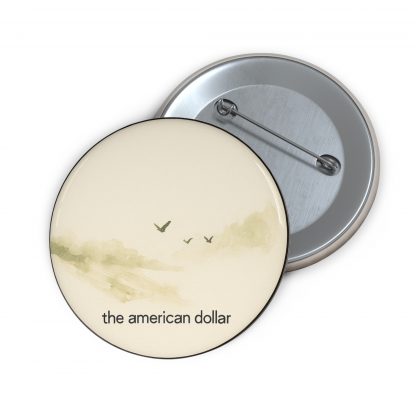 Pin Button - The Technicolour Sleep - Delicate Watercolor Birds Flight Design - Image 3