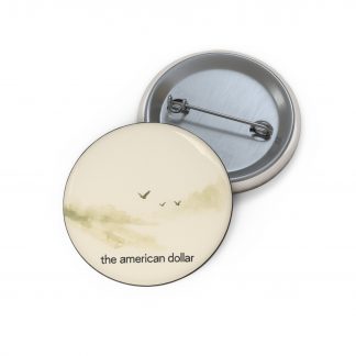 Pin Button - The Technicolour Sleep - Delicate Watercolor Birds Flight Design
