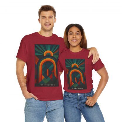 Retro Spectrum Cotton T-Shirt - Image 26
