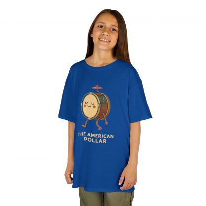 Kick Drum March Kids Cotton T-Shirt - Image 29