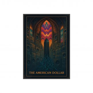 Framed Art Print - Cathedral of Sound Poster (EU Shipping Discount)