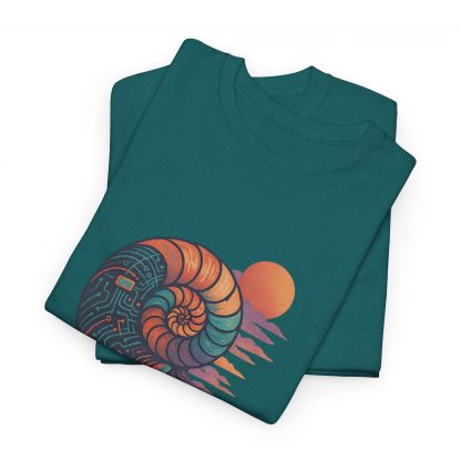 Circuit Seashell Cotton T-Shirt - Image 30