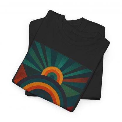 Retro Spectrum Cotton T-Shirt - Image 6