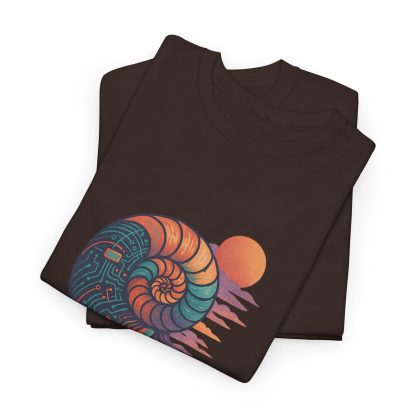 Circuit Seashell Cotton T-Shirt - Image 24