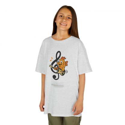 Bassline Goldfish Kids Cotton T-Shirt - Image 2