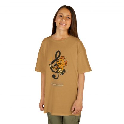 Bassline Goldfish Kids Cotton T-Shirt - Image 11