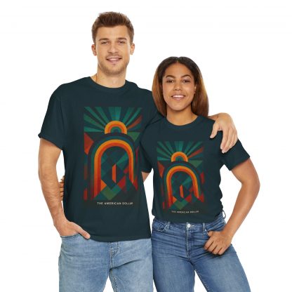 Retro Spectrum Cotton T-Shirt - Image 23