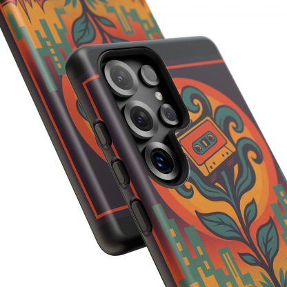 Cassette Bloom Tough Phone Case - Image 218