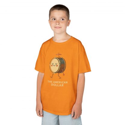 Kick Drum March Kids Cotton T-Shirt - Image 9