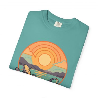 Signals at Sunset Garment Dyed T-Shirt - Image 30