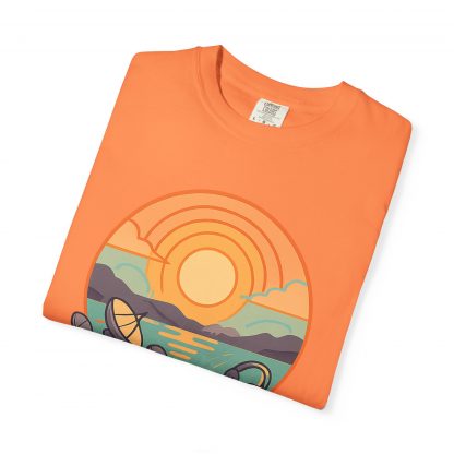 Signals at Sunset Garment Dyed T-Shirt - Image 6