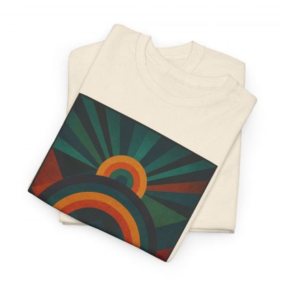 Retro Spectrum Cotton T-Shirt - Image 15
