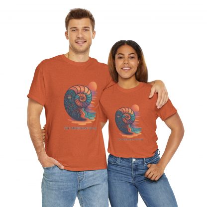 Circuit Seashell Cotton T-Shirt - Image 8