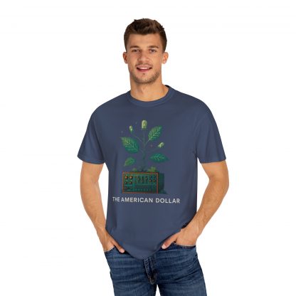Synth Botanica Garment Dyed T-Shirt - Image 15