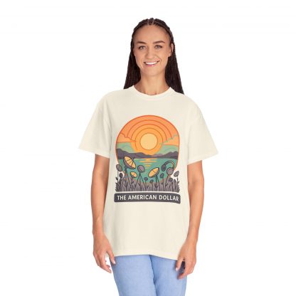 Signals at Sunset Garment Dyed T-Shirt - Image 16