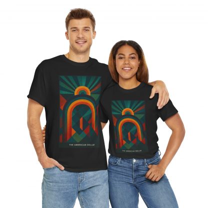Retro Spectrum Cotton T-Shirt - Image 5