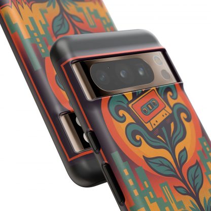 Cassette Bloom Tough Phone Case - Image 158