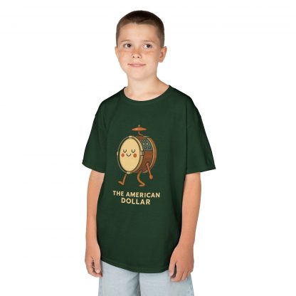 Kick Drum March Kids Cotton T-Shirt - Image 18