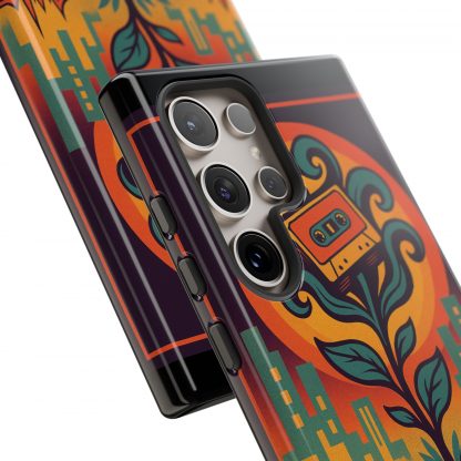 Cassette Bloom Tough Phone Case - Image 150