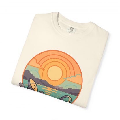 Signals at Sunset Garment Dyed T-Shirt - Image 14