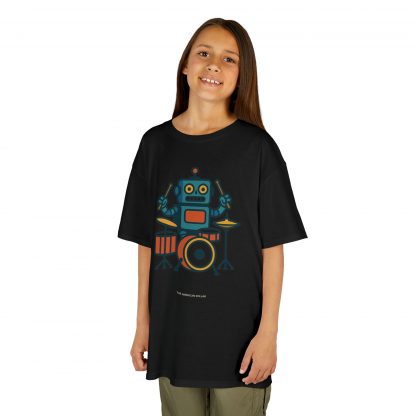 Drumbot Kids Cotton T-Shirt - Image 2