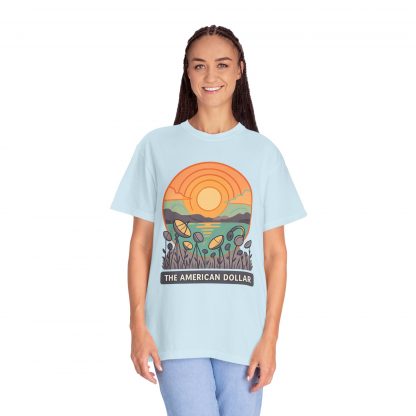 Signals at Sunset Garment Dyed T-Shirt - Image 40