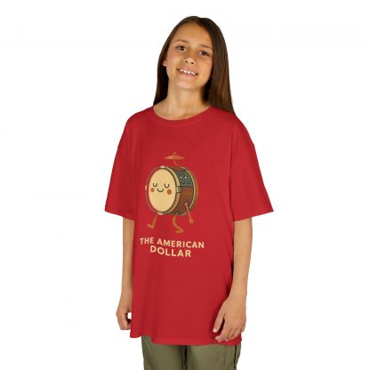 Kick Drum March Kids Cotton T-Shirt - Image 38
