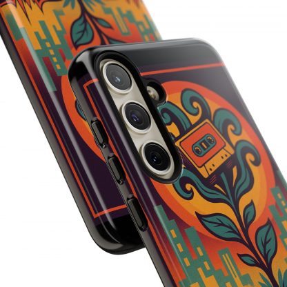 Cassette Bloom Tough Phone Case - Image 144