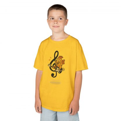Bassline Goldfish Kids Cotton T-Shirt - Image 18