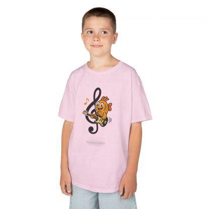 Bassline Goldfish Kids Cotton T-Shirt - Image 27