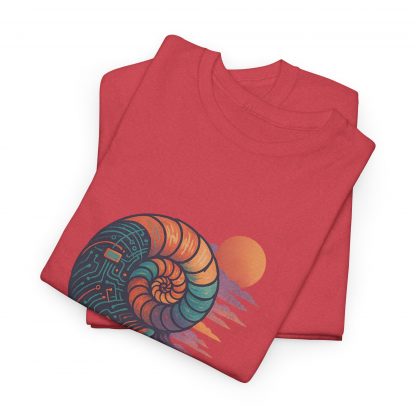 Circuit Seashell Cotton T-Shirt - Image 39