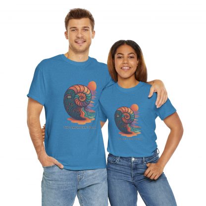 Circuit Seashell Cotton T-Shirt - Image 26