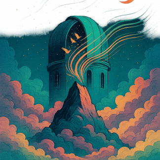 Observatory Dreams Cotton T-Shirt