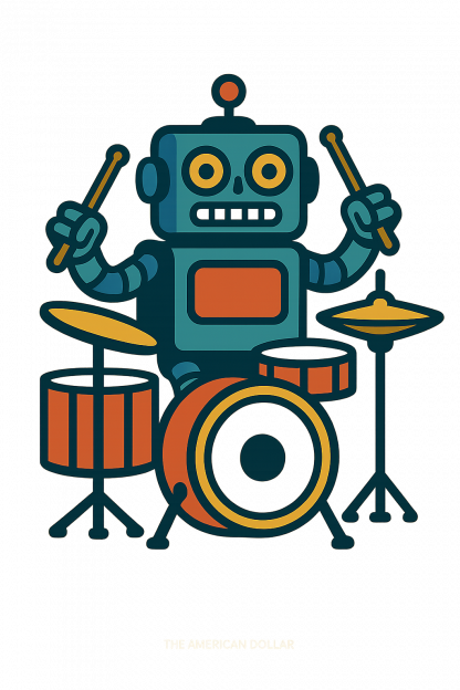 Drumbot Kids Cotton T-Shirt