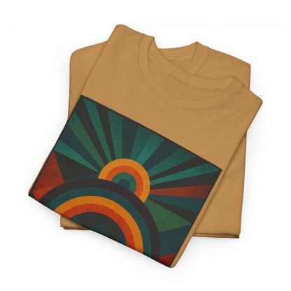 Retro Spectrum Cotton T-Shirt - Image 9