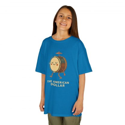 Kick Drum March Kids Cotton T-Shirt - Image 26