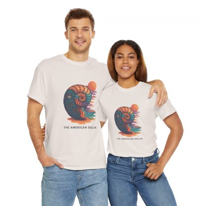 Circuit Seashell Cotton T-Shirt - Image 14