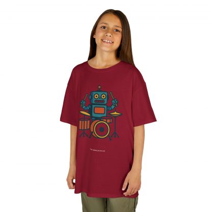 Drumbot Kids Cotton T-Shirt - Image 17