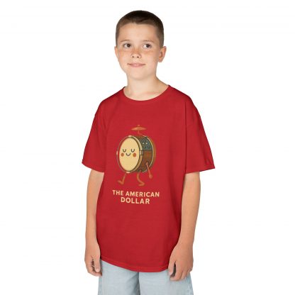 Kick Drum March Kids Cotton T-Shirt - Image 39