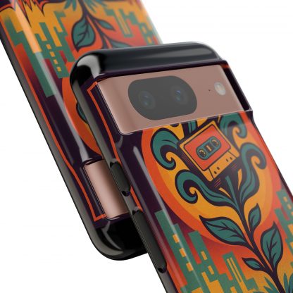 Cassette Bloom Tough Phone Case - Image 160