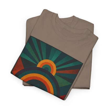 Retro Spectrum Cotton T-Shirt - Image 12