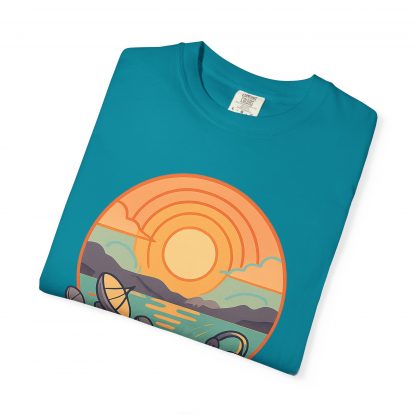 Signals at Sunset Garment Dyed T-Shirt - Image 34