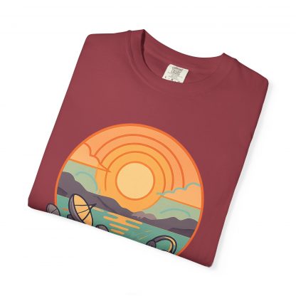 Signals at Sunset Garment Dyed T-Shirt - Image 58