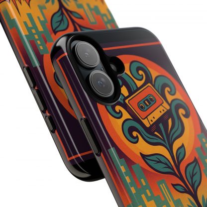 Cassette Bloom Tough Phone Case - Image 170