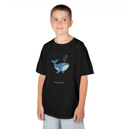 Synthwhale Kids Cotton T-Shirt - Image 3
