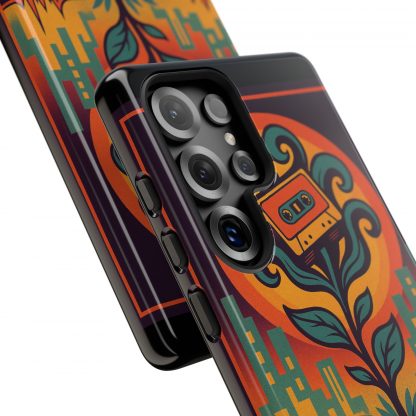 Cassette Bloom Tough Phone Case - Image 216