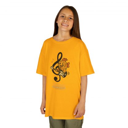 Bassline Goldfish Kids Cotton T-Shirt - Image 8