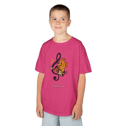 Bassline Goldfish Kids Cotton T-Shirt - Image 30