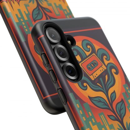 Cassette Bloom Tough Phone Case - Image 214