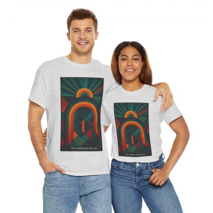 Retro Spectrum Cotton T-Shirt - Image 2